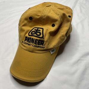 Pioneer Seed NAPA Racing Strapback Hat Tan DuPont Company Dad Cap